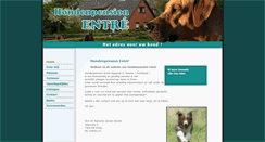 Desktop Screenshot of hondenpension-entre.nl